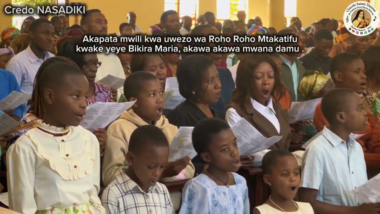 Credo NASADIKI Chorale ste Thérèse de l'Enfant Jésus Nguba Bukavu 
