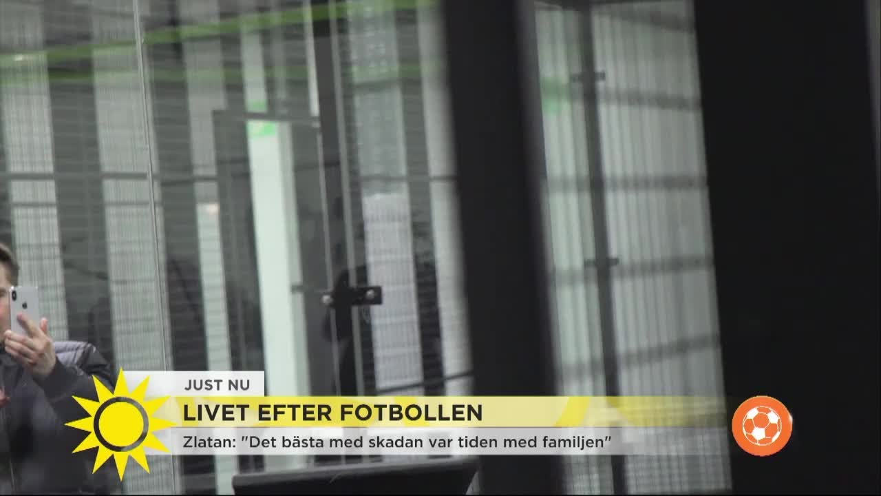 Zlatan: ”Jag är i skuggan av mina två barn” - Nyhetsmorgon (TV4)