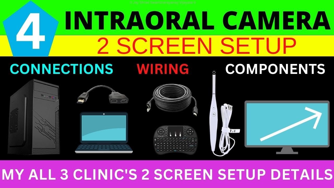 Часть 4 — Руководство по настройке экрана своими руками (2 экрана). #intraoral, #dentalcamera, #i...