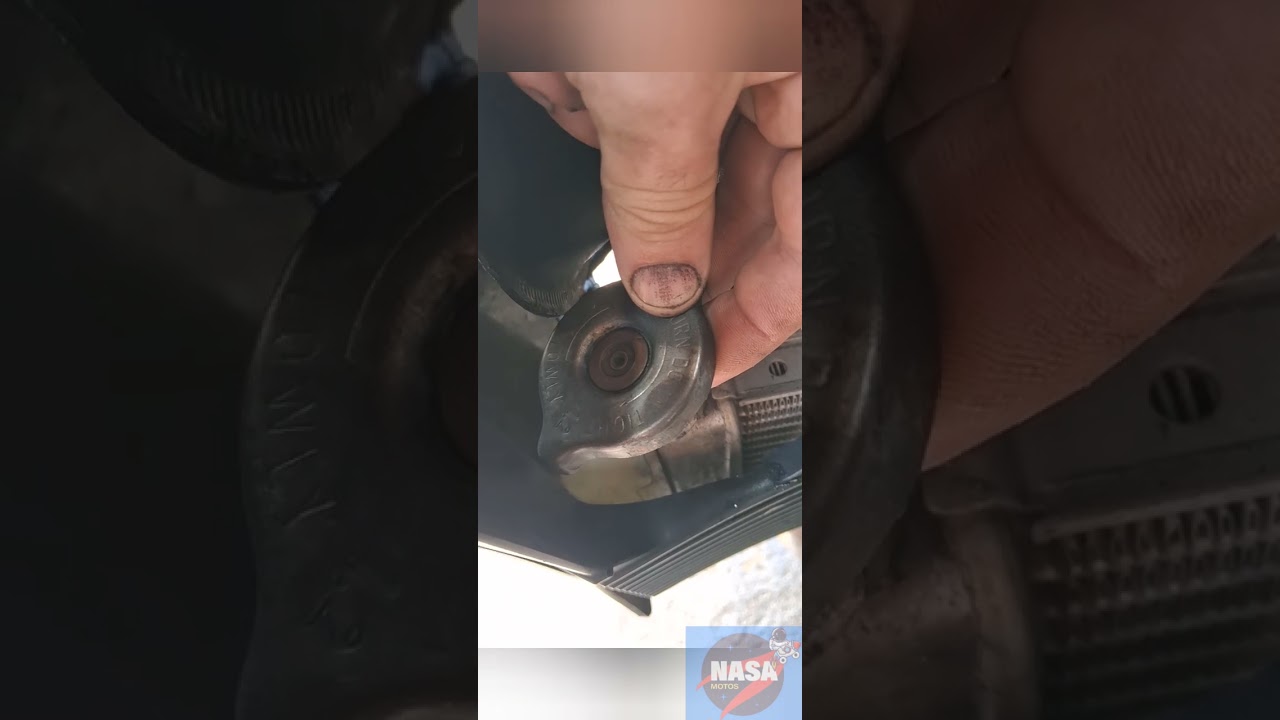 Vazamento no radiador da XT660