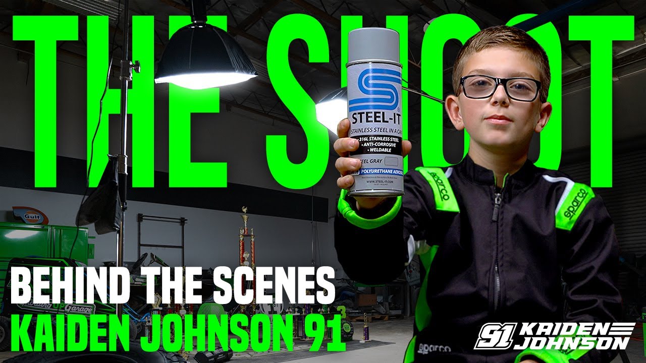Kaiden Johnson 91 Barona Speedway Track Champion Photoshoot Behind the Scenes!!!