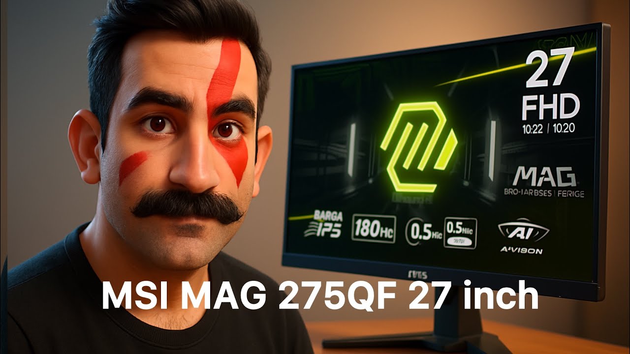 بررسی و آنباکس معرفی مانیتور گیمینگ ۲۷ اینچ MSI مدل MAG 275QF