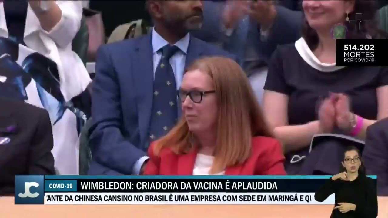 Tradicional torneio de tênis de Wimbledon homenageou os que combatem a pandemia da Covid-19