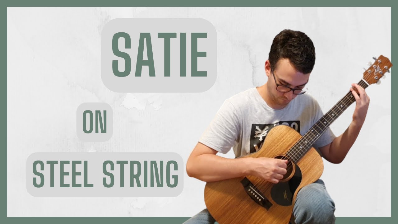 Gnossienne 2 on steel string guitar