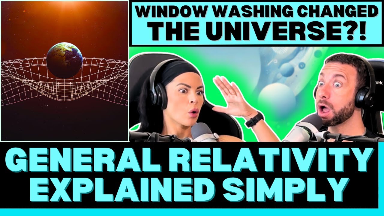 HOW DO SPACE & TIME CO-EXIST?! First Time Reaction To General Relativity Explained Simply & Visually