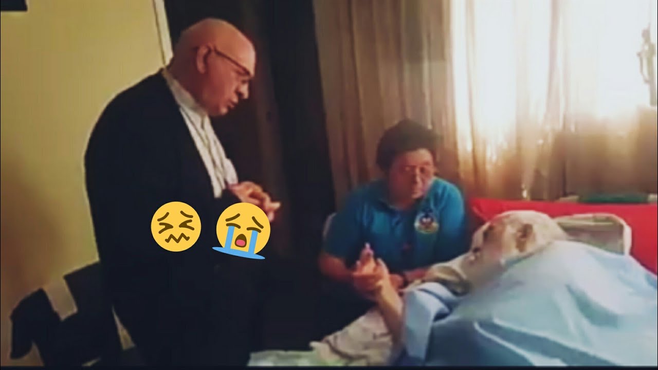 Padre Flaviano Amatulli Hospitalizado y recibe la visita del Padre Luis Butera😞😭