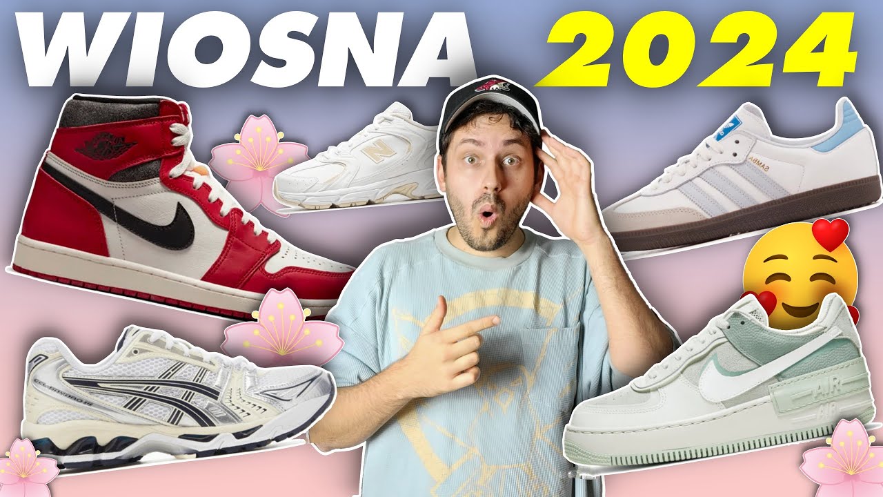 NAJLEPSZE BUTY NA WIOSNĘ 2024! Buty Adidas, Nike i nie tylko na każdą kieszeń!