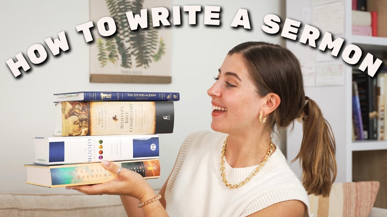 HOW I SERMON PREP || HOW TO WRITE A SERMON
