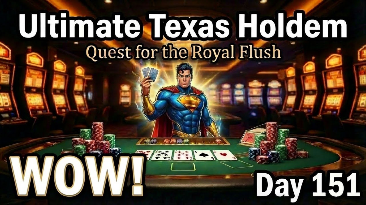 MARATHON Ultimate Texas Holdem ends with INSANE Profit