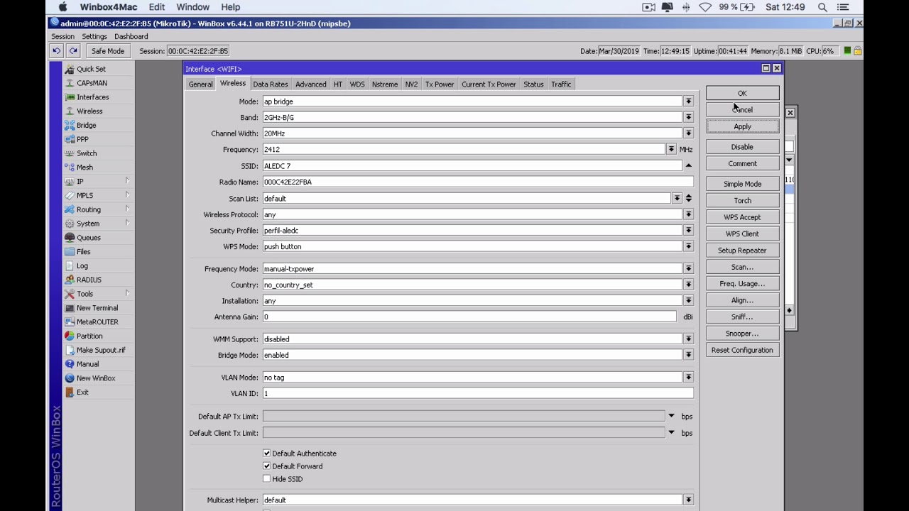 2 - WIFI en Mikrotik