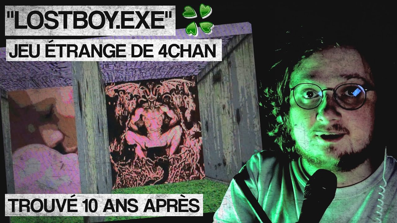 &laquo;&nbsp;lostboy.exe&nbsp;&raquo; le JEU PERDU de 4chan - Findings HS