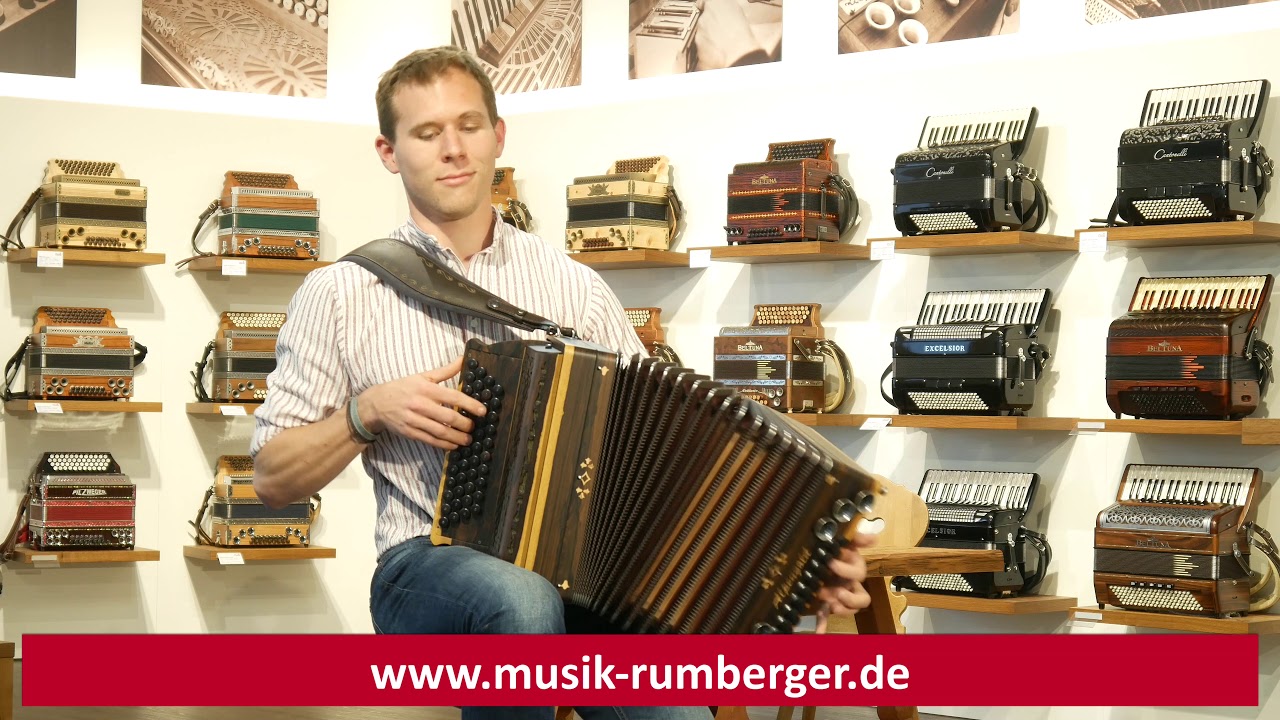 Steirische Harmonika - Alpengold Tirol 2 - Ziricote - musik-rumberger.de | Pferderl-Boarischer