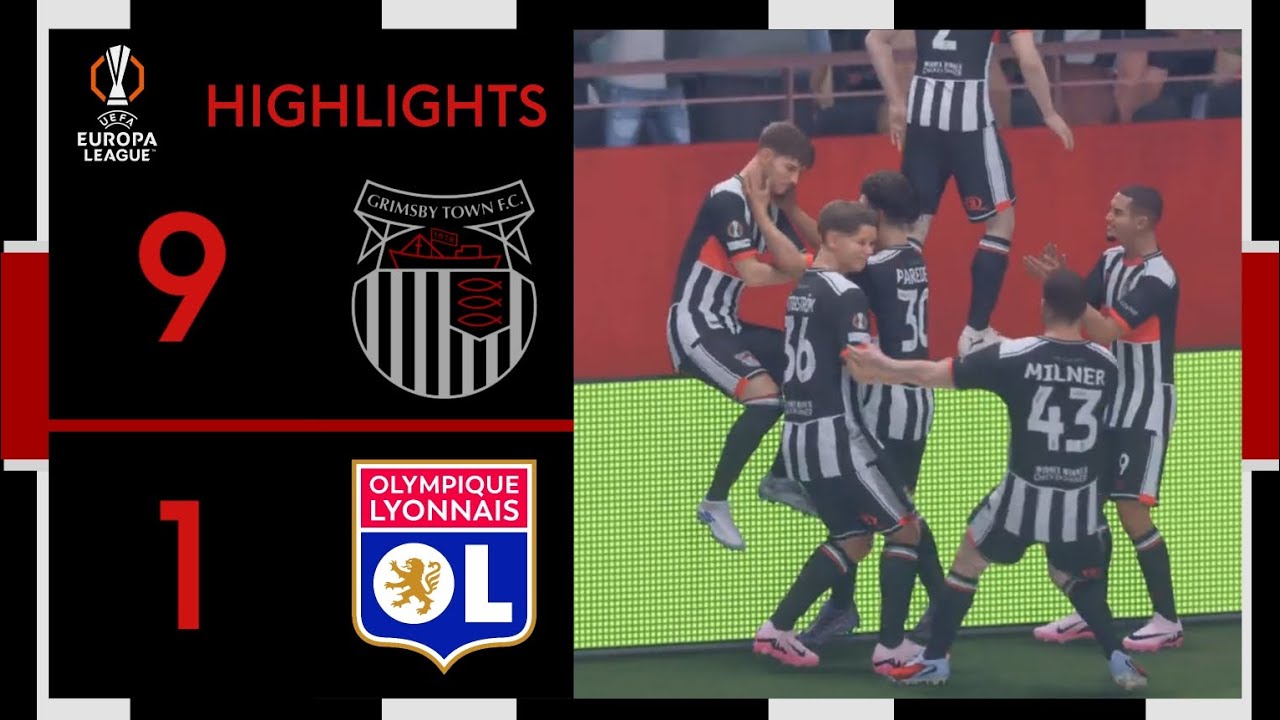 Grimsby through to the Semi-Finals in style | Grimsby Town 9-1 OL | UEFA Europa League Highlights