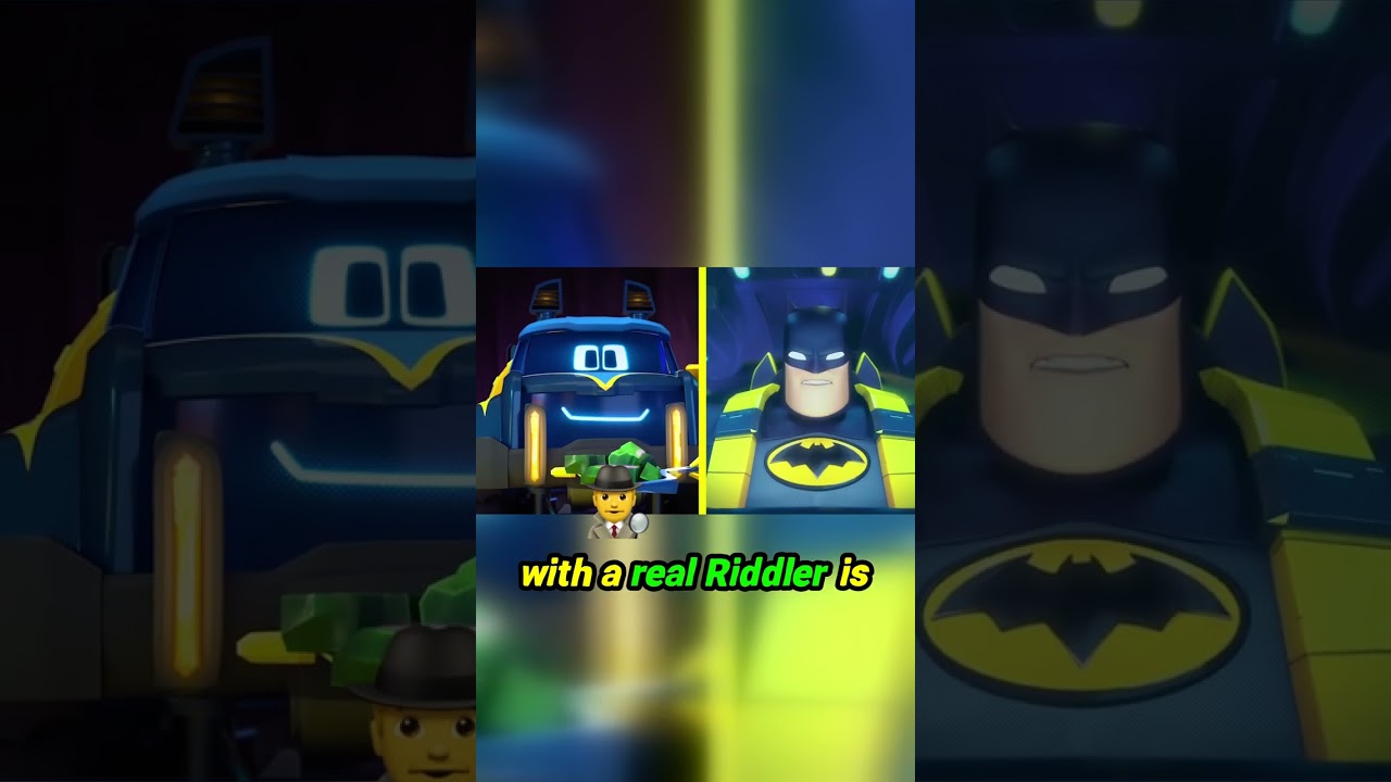 Can Batman and Buff crack the Riddler's code? 🤔🔍