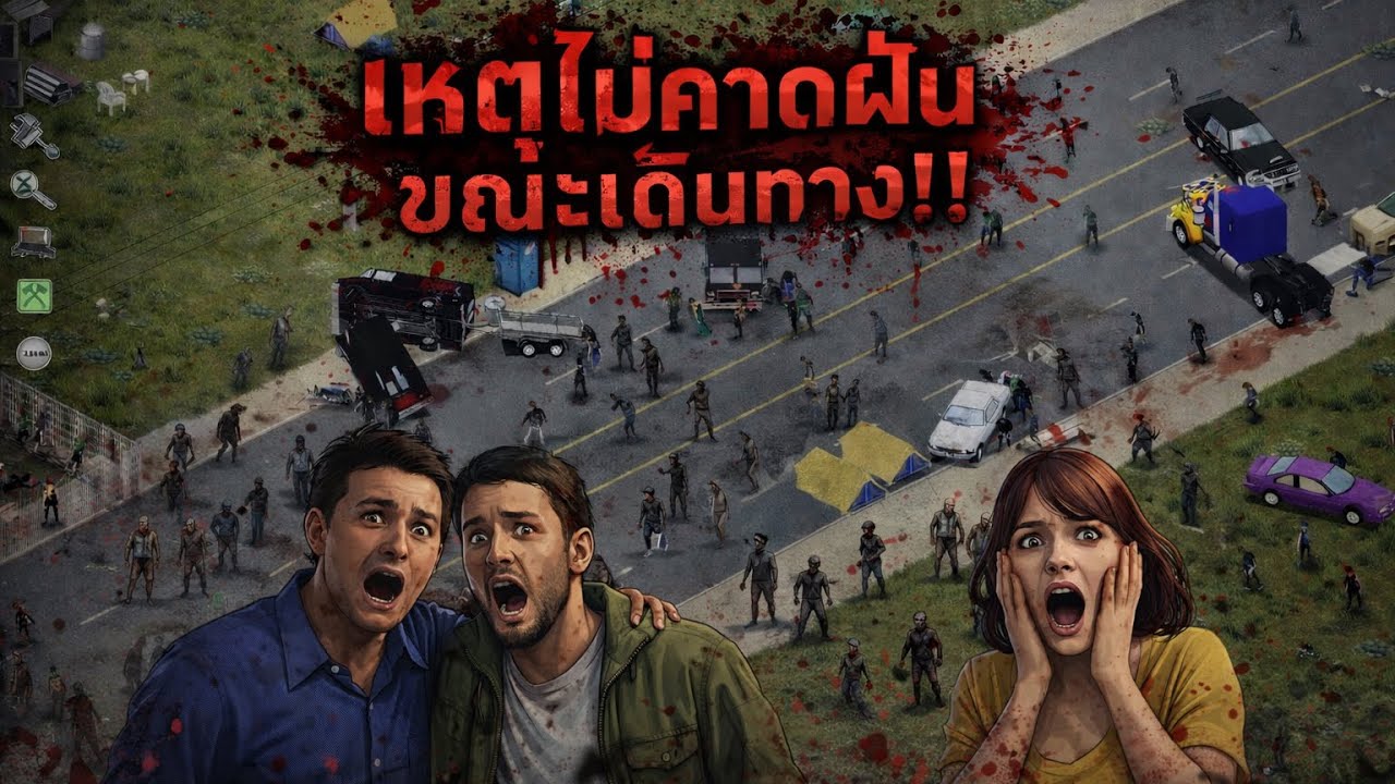 Project Zomboid build 42 EP.4 ออกเดินทางหาที่พักอาศัยใหม่!!