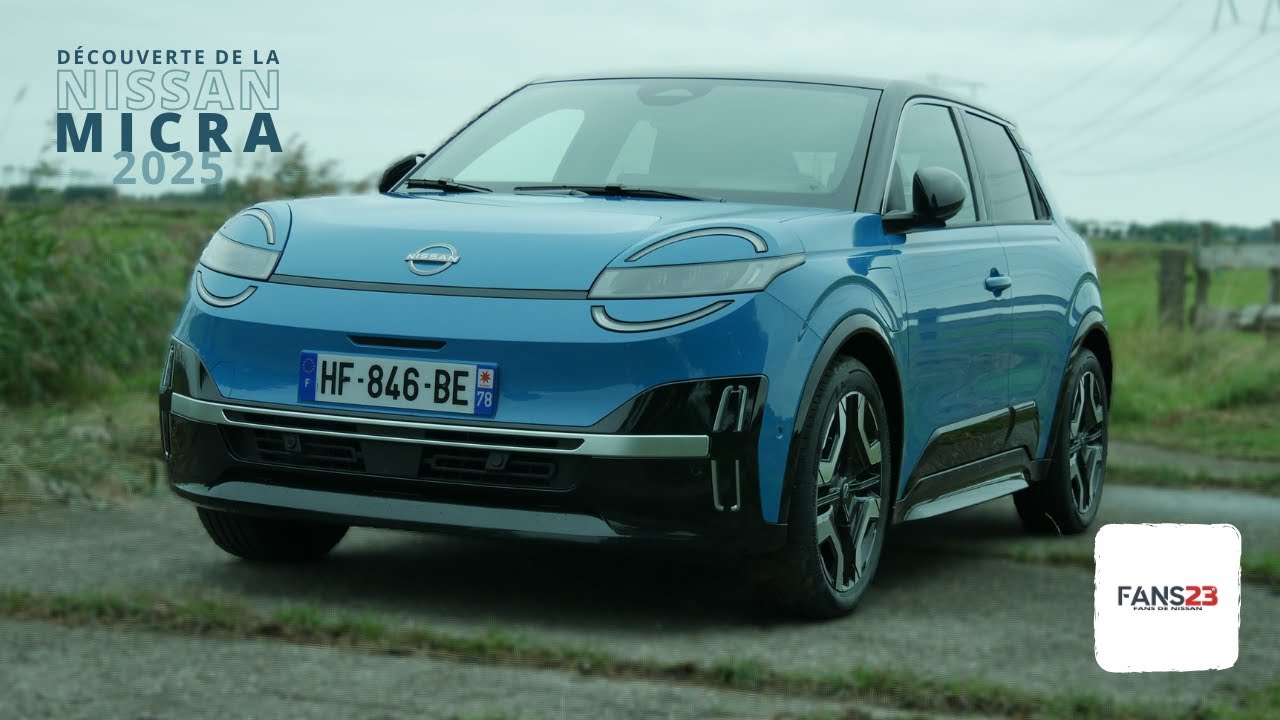 Présentation Nissan Micra Evolve 52 kWh 2025