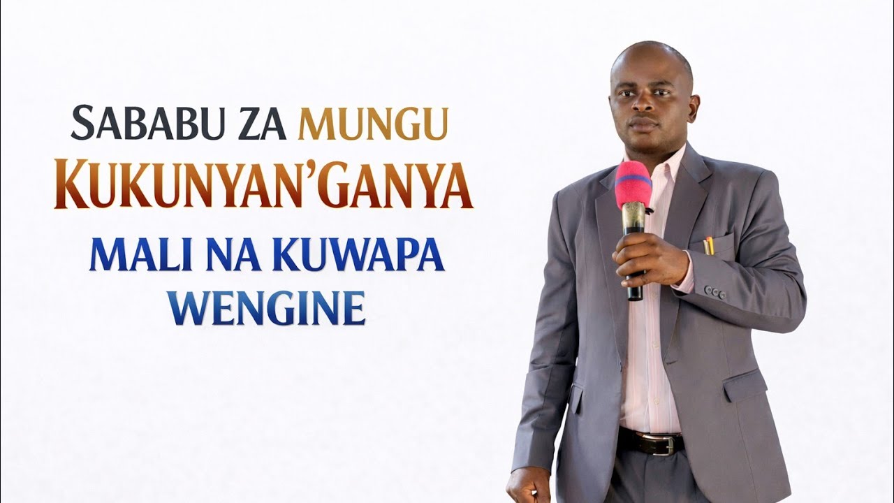 sababu za MUNGU kukunyanganya mali na kuwapa wengine
