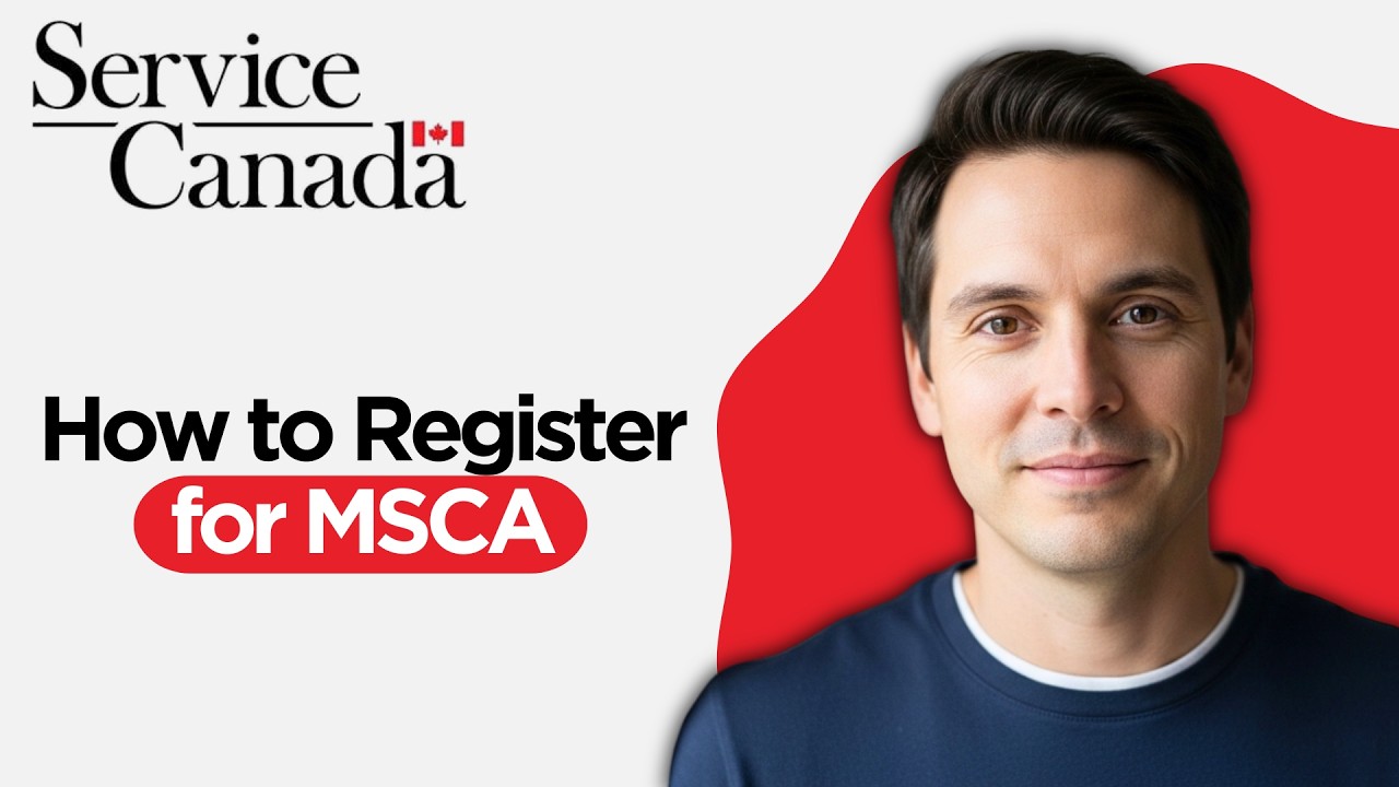 Как зарегистрироваться в программе MSCA и создать учетную запись My Service Canada (полное руково...