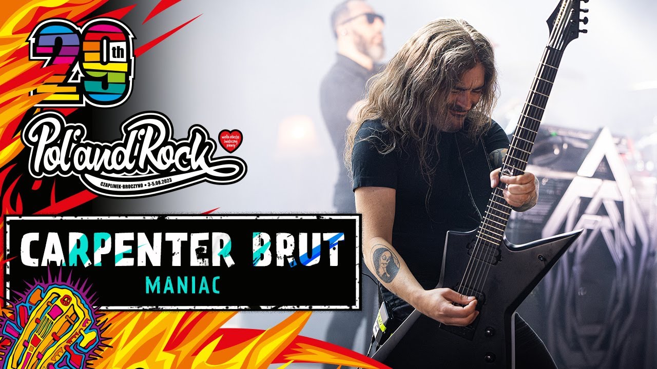 Carpenter Brut - Maniac #polandrock2023