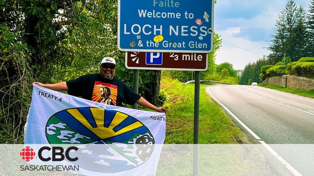 Indigenous man and his mom trace roots in Scotland