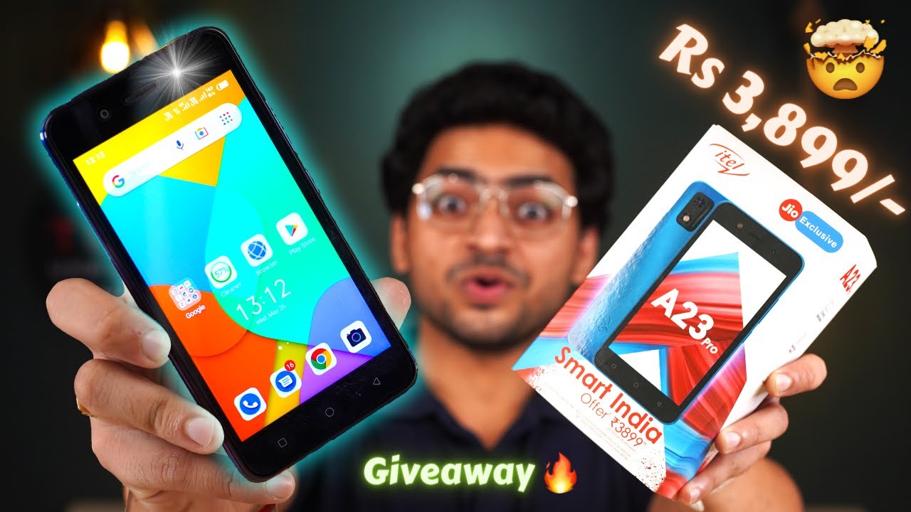 Самый доступный 4G Android-смартфон 🤩 | Распаковка и розыгрыш itel A23 Pro 🔥