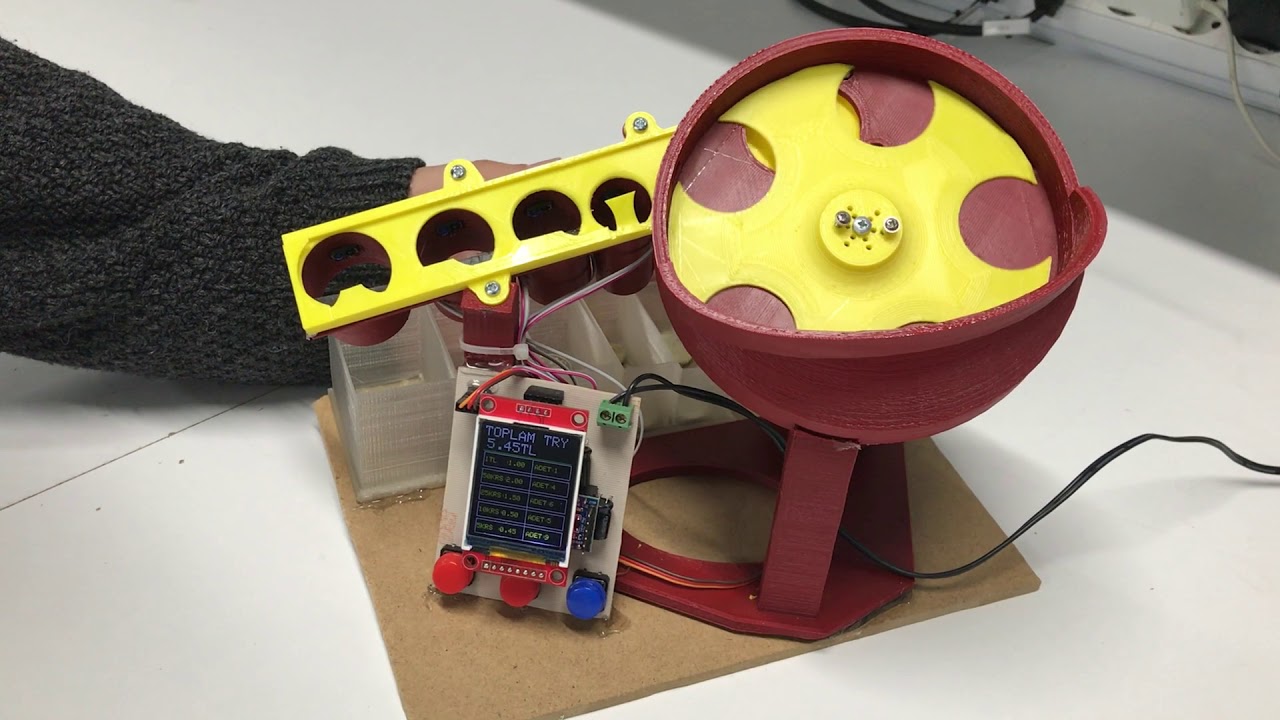 Arduino ile TFT Ekranlı Para Sayma Makinesi