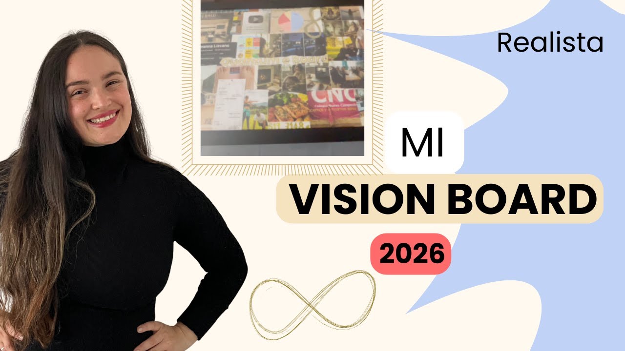 Mi Vision Board 2026 | Cómo manifestar con intención