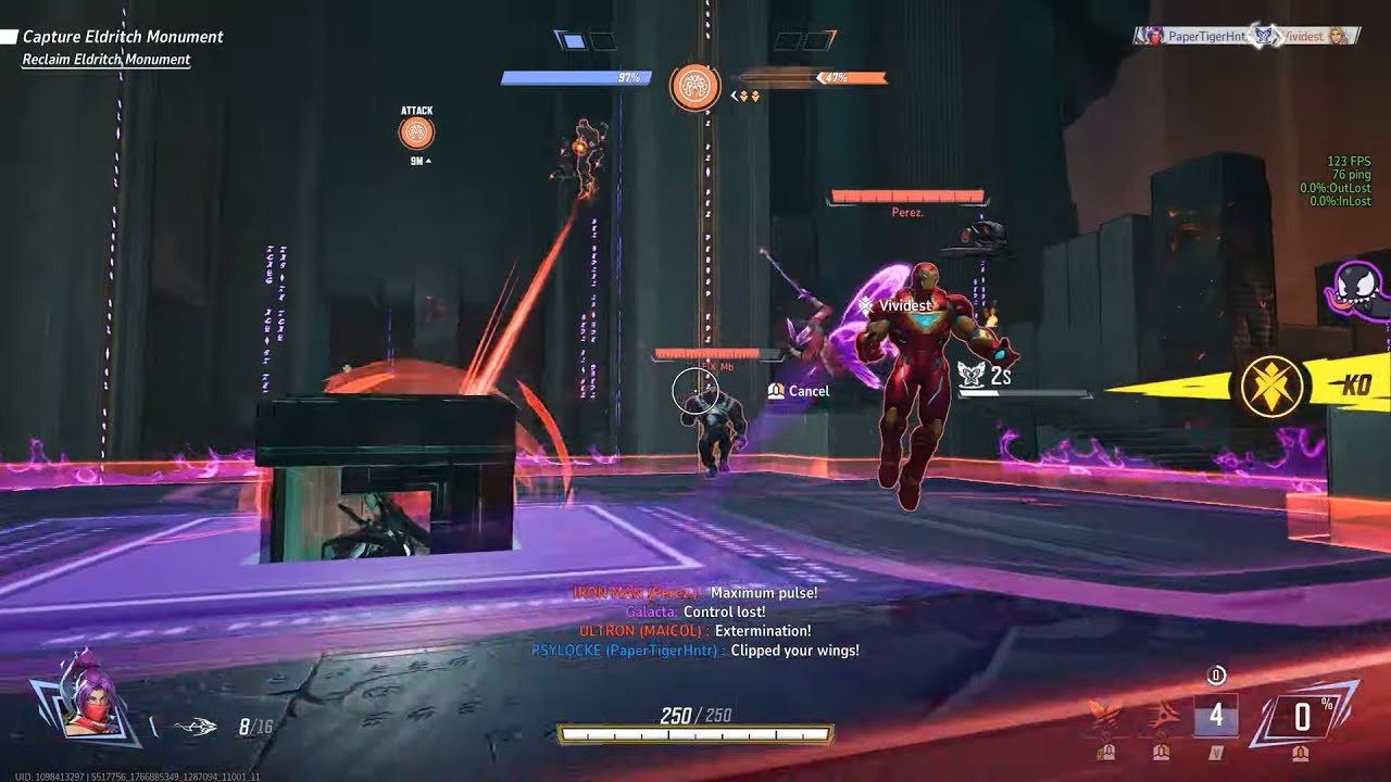 PaperTigerHunter QP DPS Win | Psylocke | Marvel Rivals | K&M Duelist | RTX 3090 2K