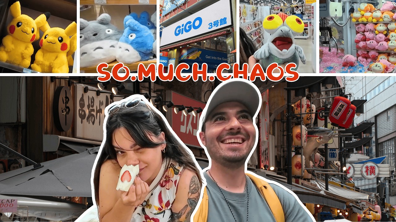 Tokyo Chaos: Pokemon Center, Ghibli Store & Arcade Games (Vlog)
