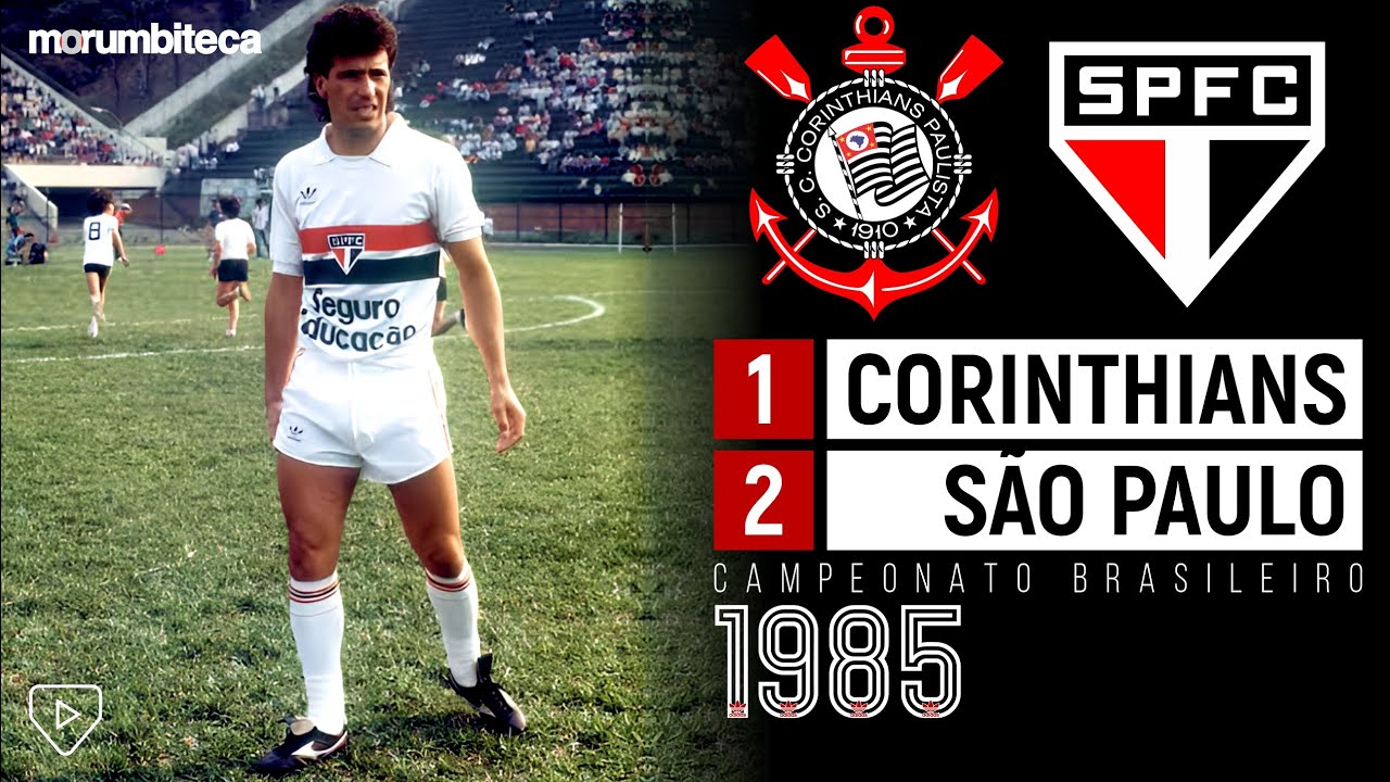 Corinthians 1x2 São Paulo - 1985 - O 1º GRANDE SHOW DOS MENUDOS DE CILINHO!