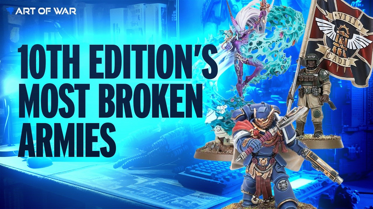 Top 10 Armies Across All of 10th Edition Warhammer 40k