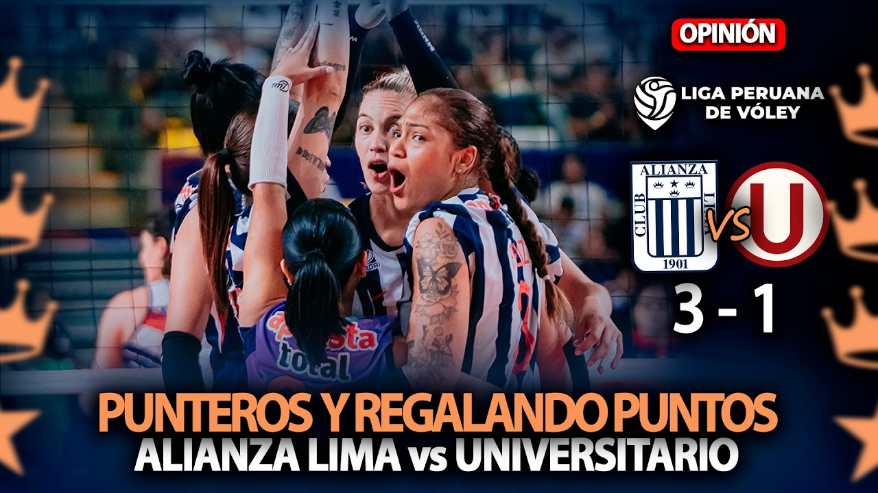ALIANZA LIMA 3 - 1 UNIVERSITARIO 💥ESTAMOS PUNTEROS Y DIFICIL BAJARNOS💥ALIANZA LIMA vs UNIVERSITARIO💥