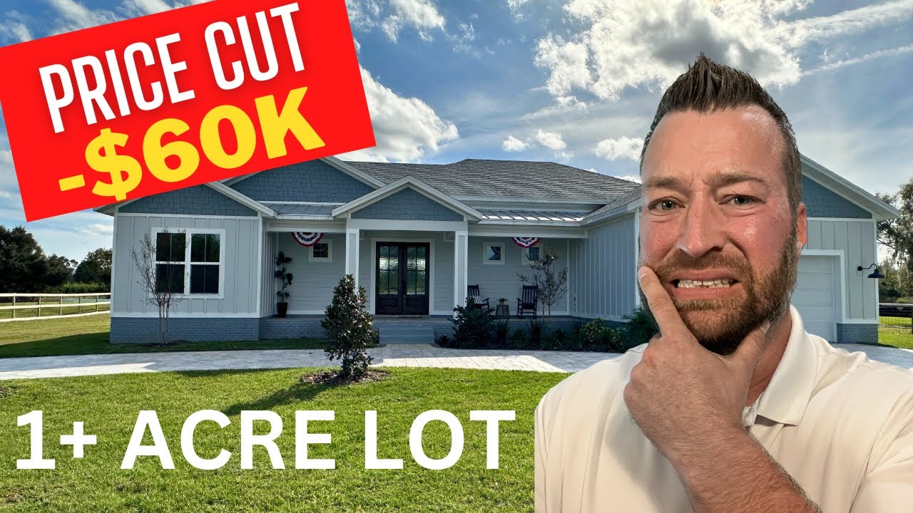 Inside 2 New Construction Homes with Acreage For Sale in the Tampa Florida Area - Living in Tampa