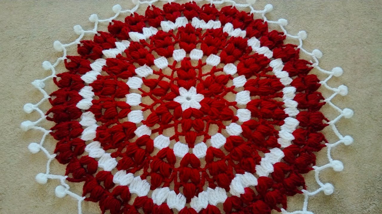 New Thalposh, Woolen rumal, Crochet Thalposh, crosia design Thalposh,by|All in one sandhya|