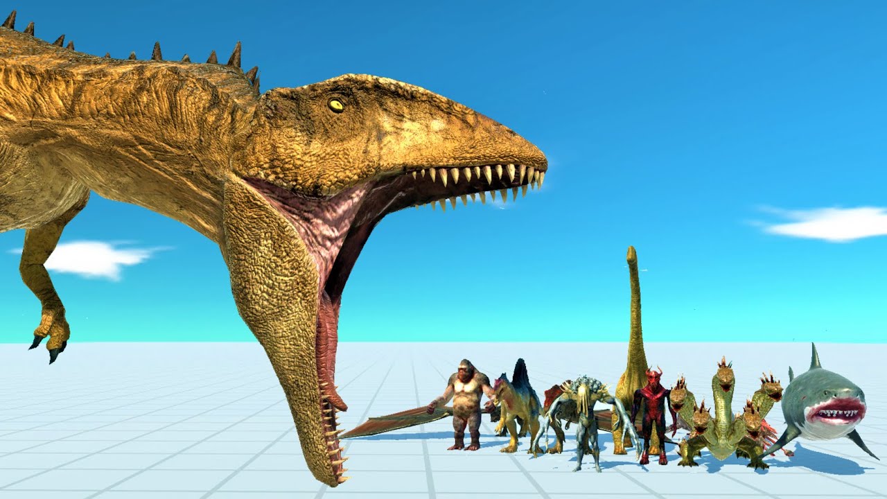 Carcharodontosaurs higher price challenge ARBS Animal Revolt Battle Simulator