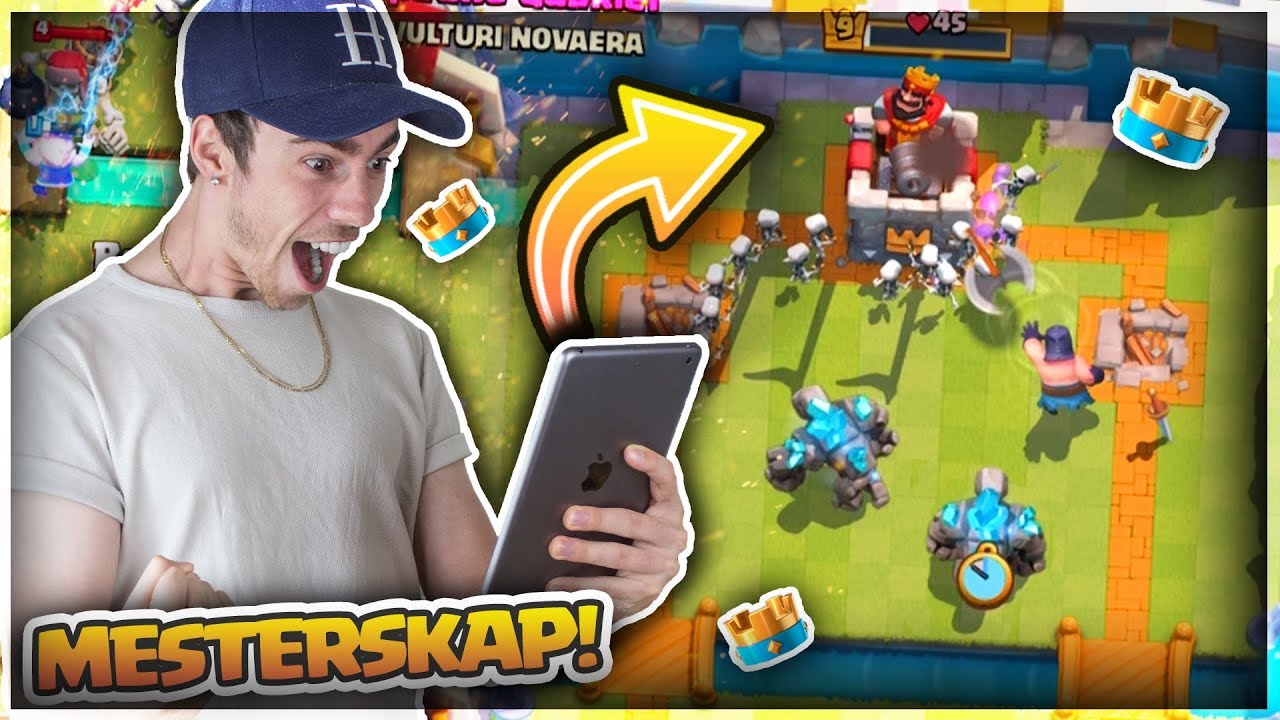 KRONEMESTERSKAPET! DE ALLE BESTE SPILLER HER! OMG, HVORDAN FÅ 20-0! - NORSK CLASH ROAYLE