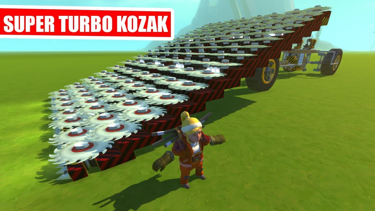 SCRAP MECHANIC - NAJBARDZIEJ NIESAMOWITE KRETY!!