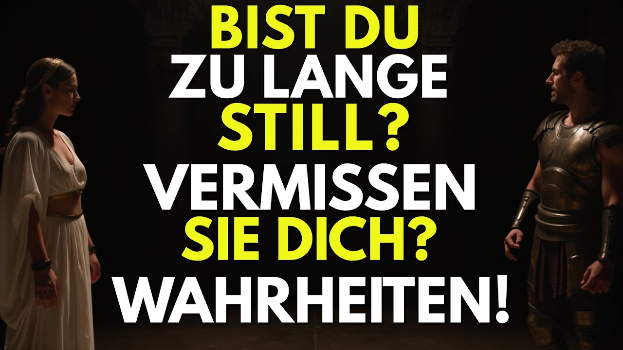 Schweigst Du Zu Lange? Vermissen sie Dich Überhaupt — Die Wahrheit, Die sie Verbergen! - Stoizismus