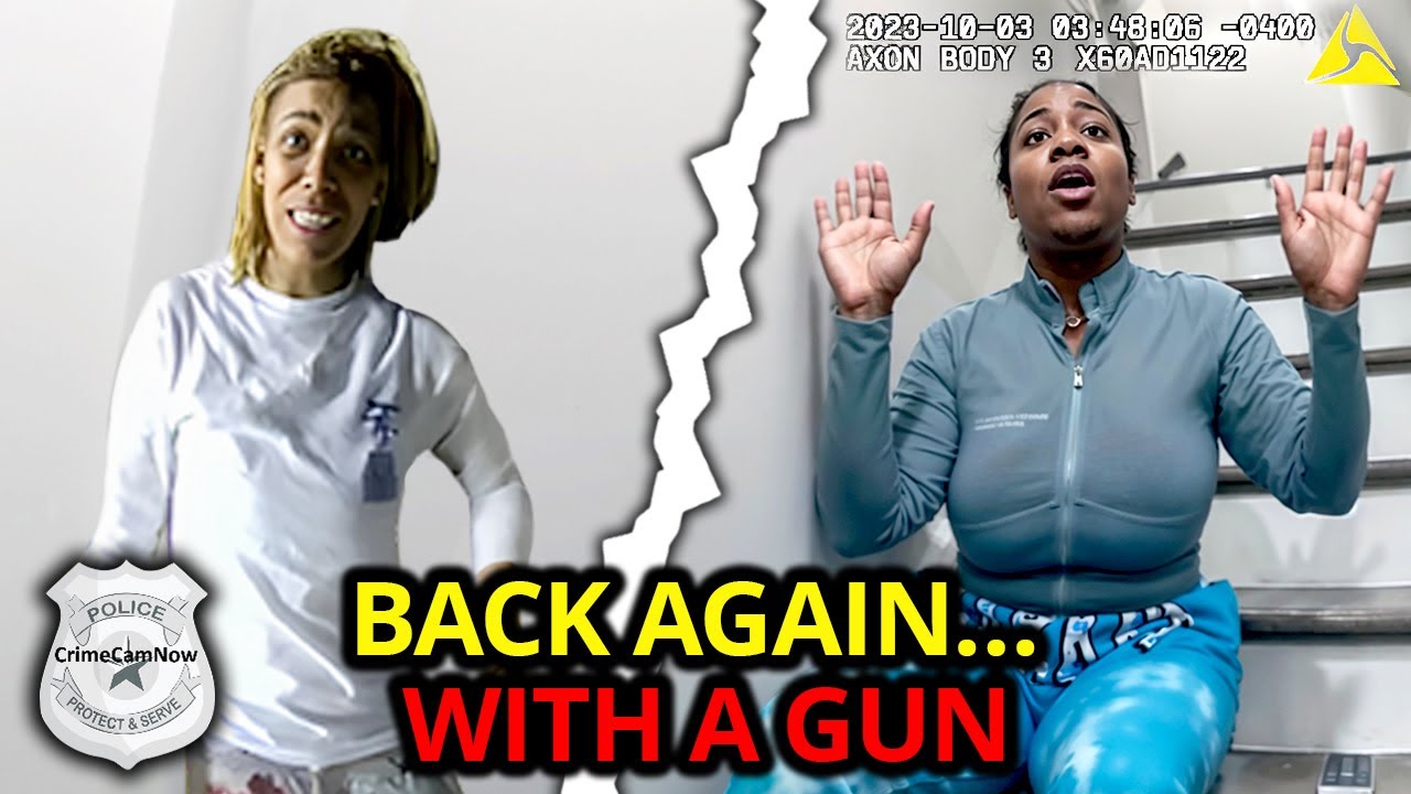 Police Thought It Was Over &mdash; Then She Showed Up With a Gun!