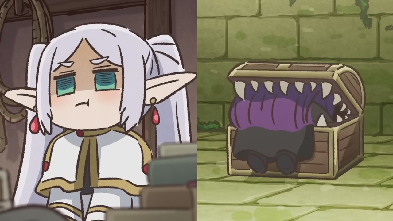 Frieren and Fern swap bodies! - Frieren: Beyond Journey's End Mini Anime Season 2