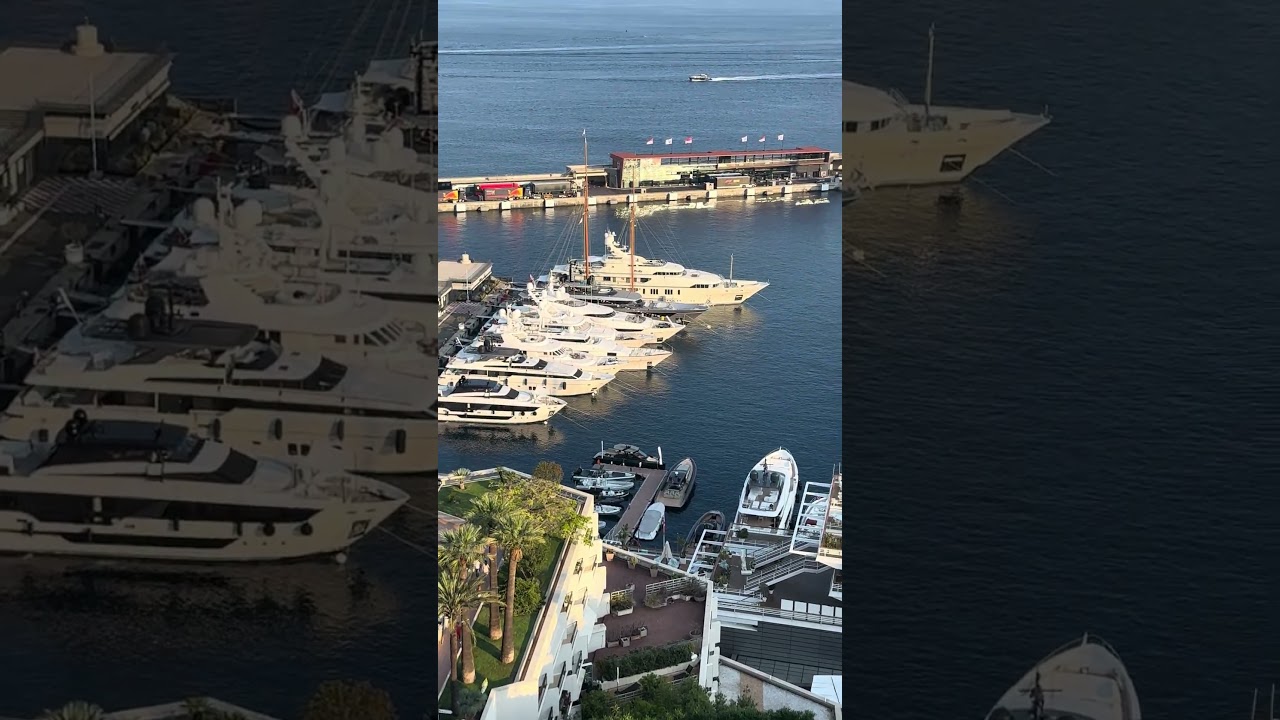 Port Hercule Monaco #Monaco #montecarlo #yacht #luxury #millionaire