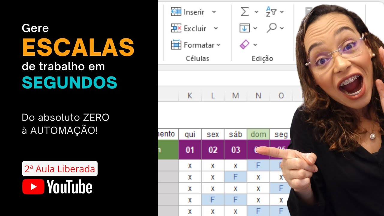 Escala de Trabalho - Do ZERO à AUTOMAÇÃO! - 2ª Parte