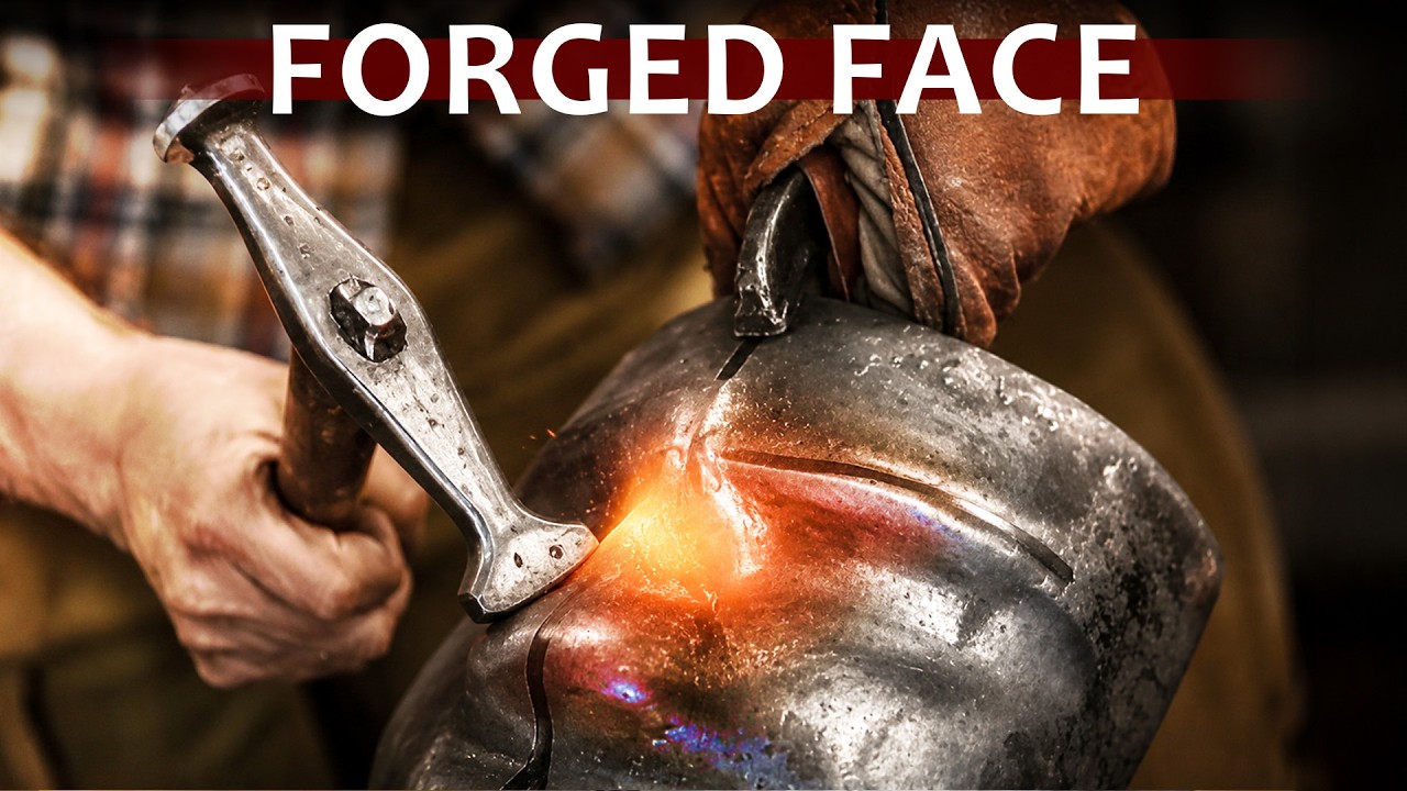 How to forge a steel face. How to make armour