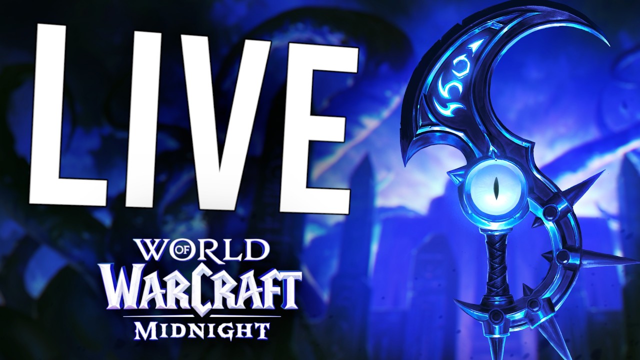 MIDNIGHT OFFICIAL LAUNCH! THE BEST TIME TO SPEED LEVEL ALTS! - World of Warcraft (Livestream)
