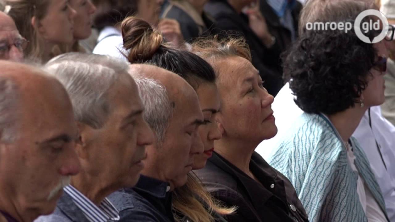 Herdenking op Bronbeek voor dwangarbeiders die 'dodenspoorweg' aanlegden
