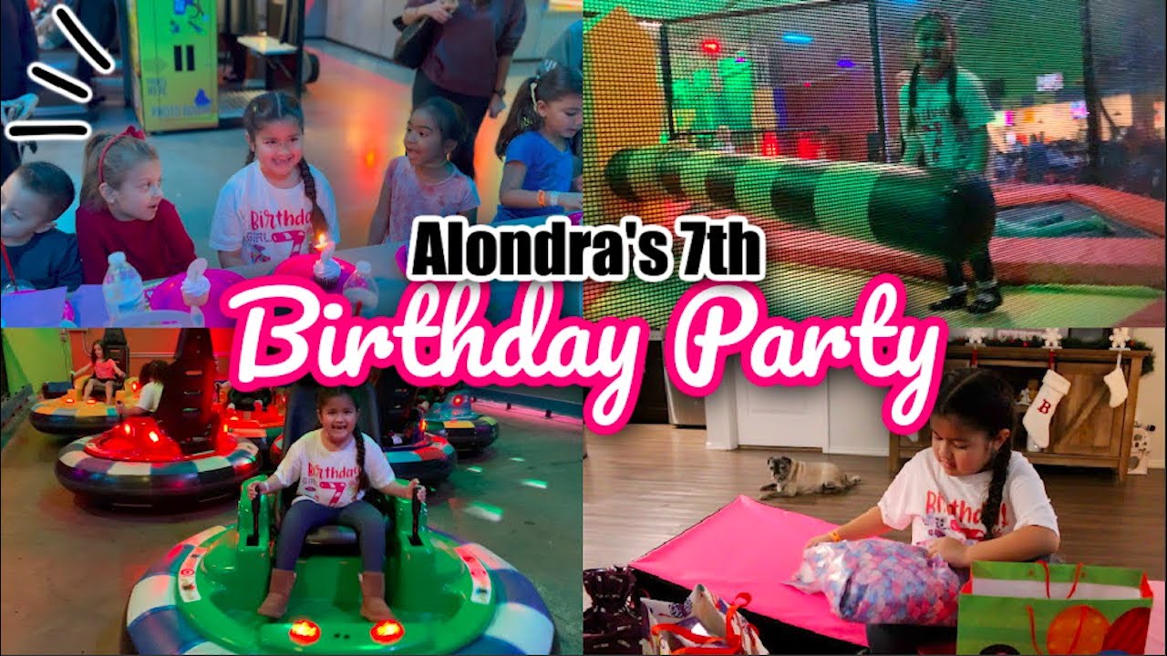 ALONDRA'S 7th BIRTHDAY PARTY AT URBAN AIR!