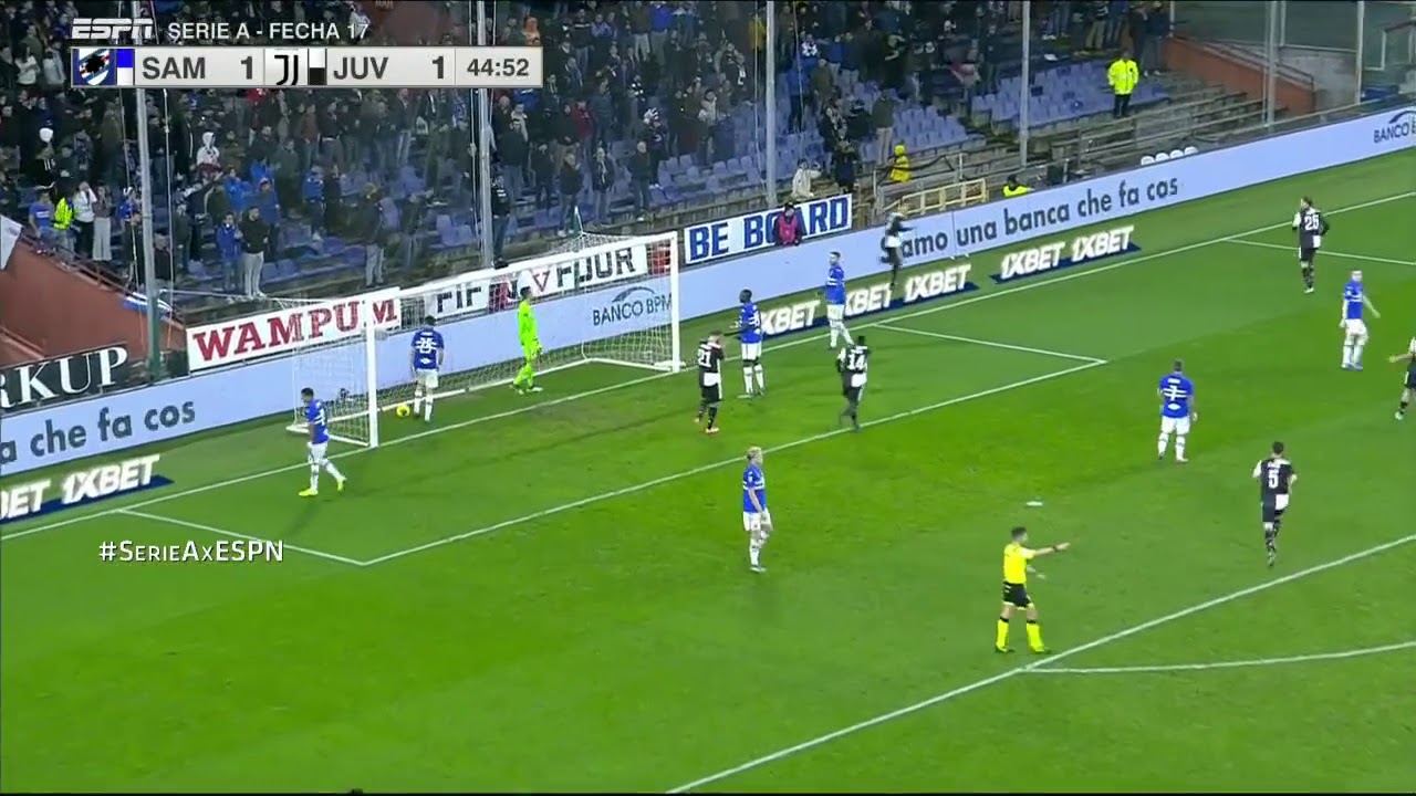 Golazo Incre&iacute;ble De Cabeza De Cristiano Ronaldo  vs Sampdoria