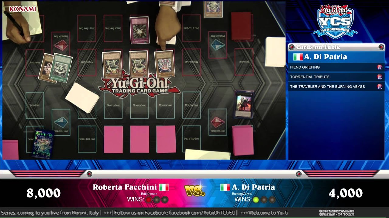 YCS Rimini: Первый раунд, ключевой матч