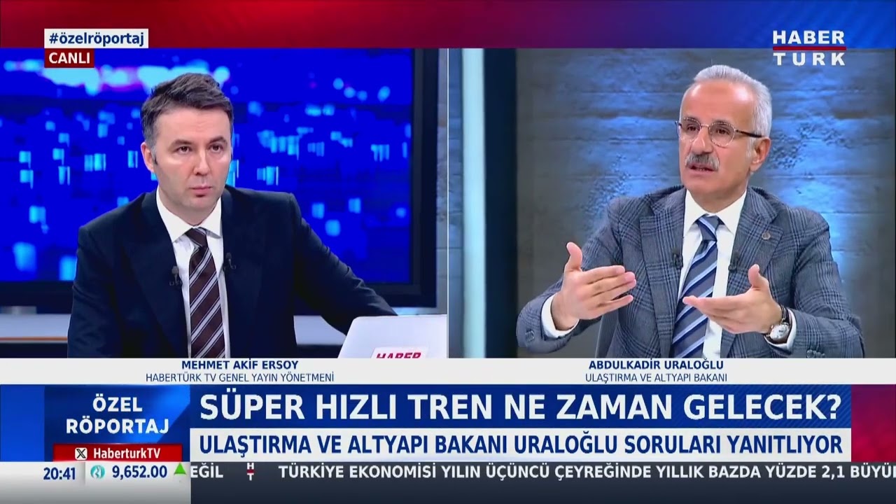 Ankara-İstanbul Arası Süper Hızlı Tren Çalışmalarına Başladık