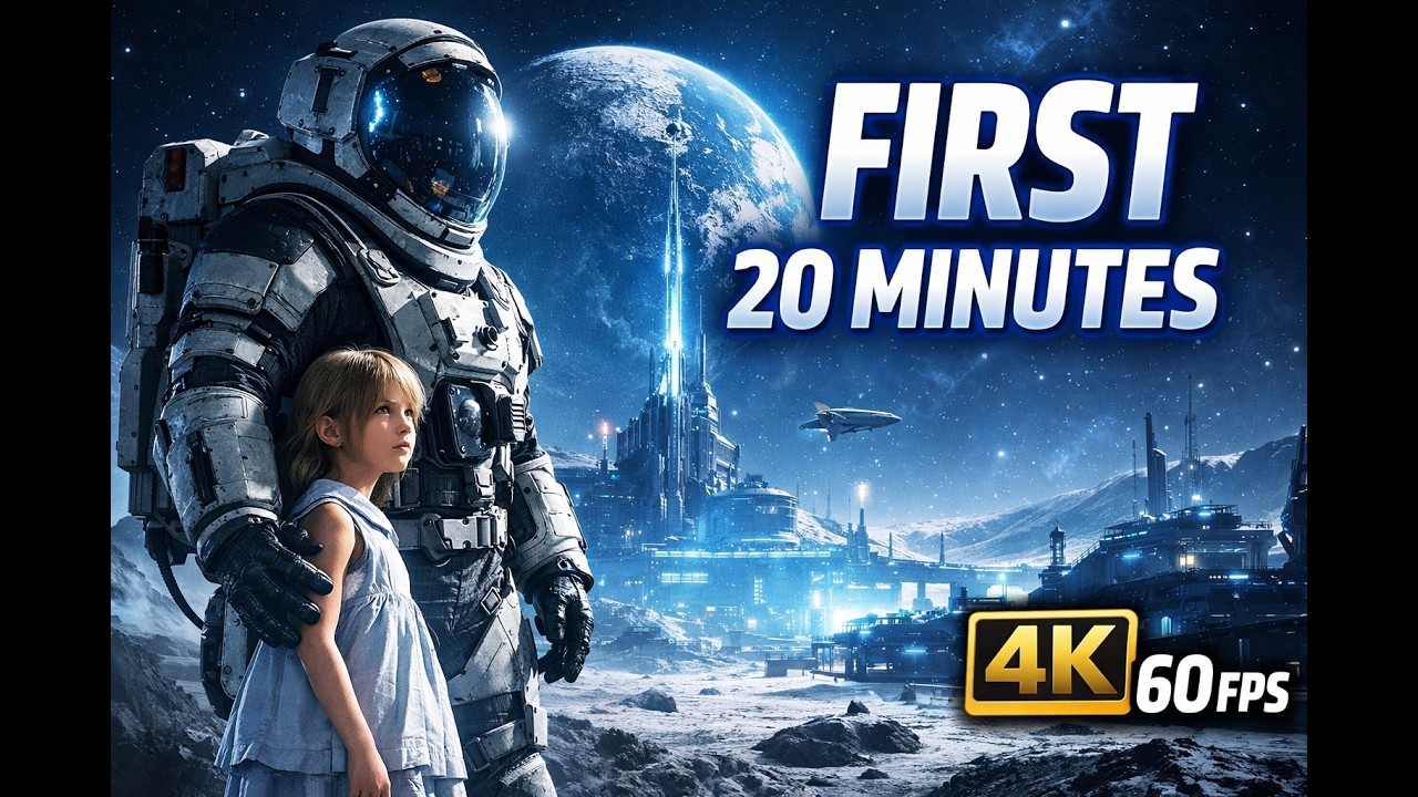 PRAGMATA – First 20 Minutes Gameplay (No Commentary) 4K 60FPS